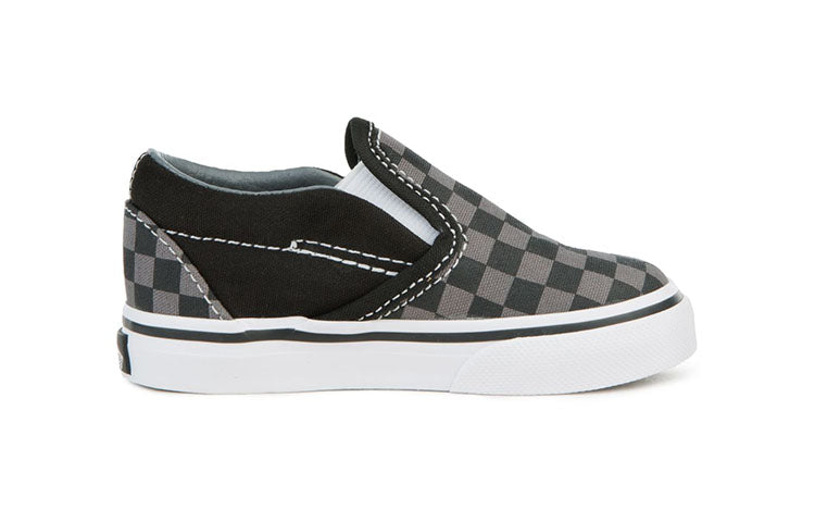 (TD) Vans Classic Slip-On 'Pewter Cherkboard' VN000LYHBPJ