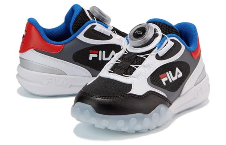 (PS) FILA Sportswear Sneakers 'Black White Red' K14B321105FBW