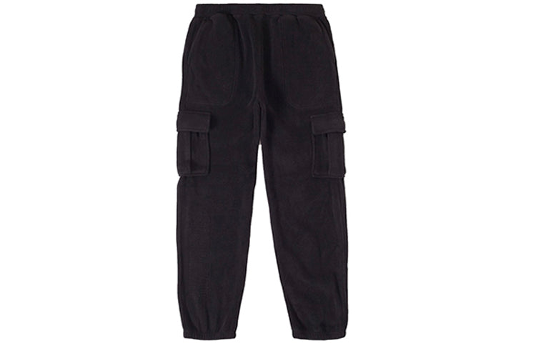Supreme FW18 Polartec Cargo Pant Black polar fleece Long Pants Unisex SUP-FW18-1278