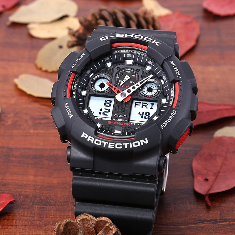 CASIO G-Shock Analog-Digital 'Black' GA-100-1A4