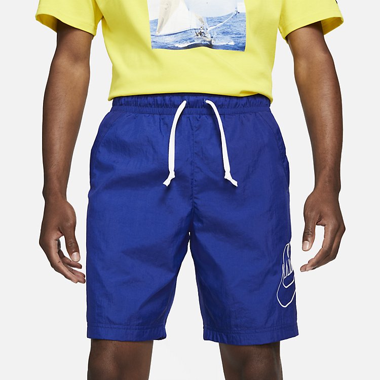 Nike Sportswear Alumni Woven Flow Shorts 'Deep Royal Blue' DB3810-455
