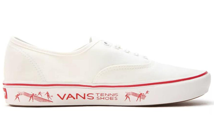 Vans Penn x ComfyCush Authentic 'Blanc De Blanc Red' VN0A3WM748C