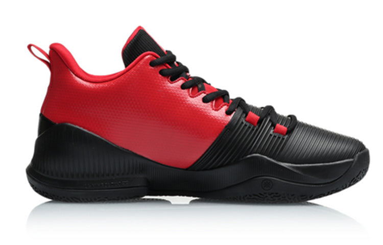 Li-Ning Yushuai 13 Mid 'Black Red' ABPN041-4