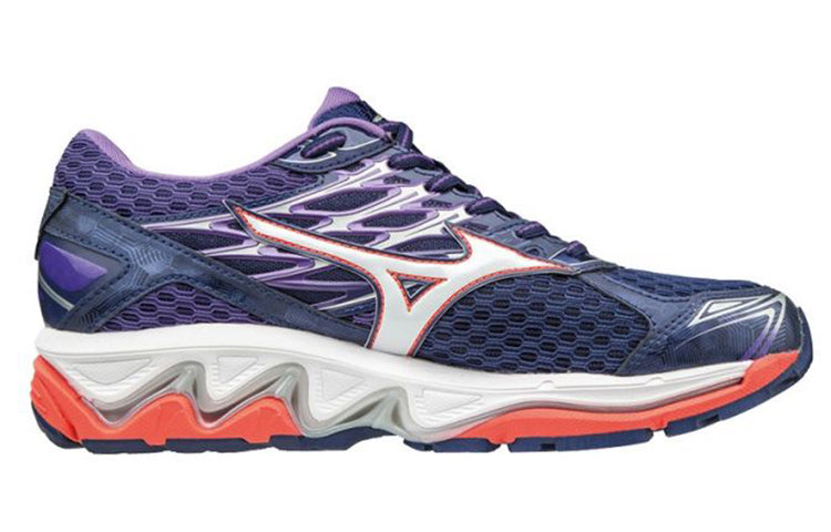 Mizuno Wave Paradox 4 Low Tops Wear-resistant Purple White Orange J1GD174002