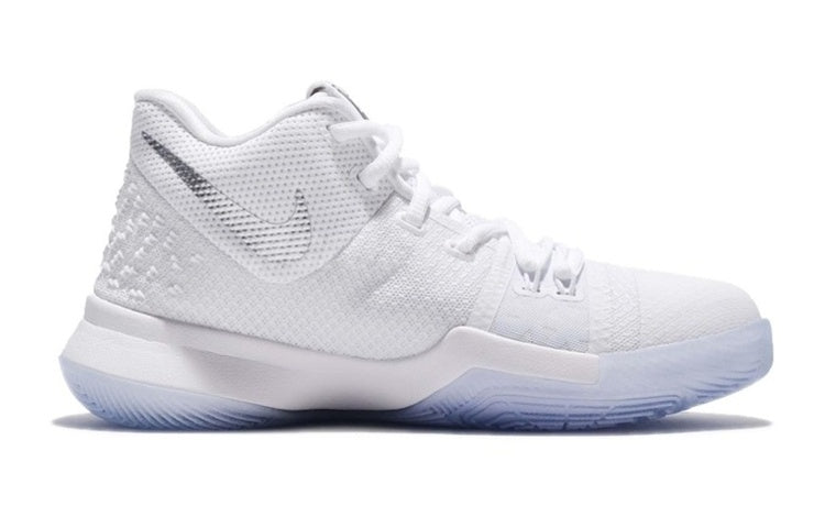 (GS) Nike Kyrie 3 'White Chrome' 859466-103