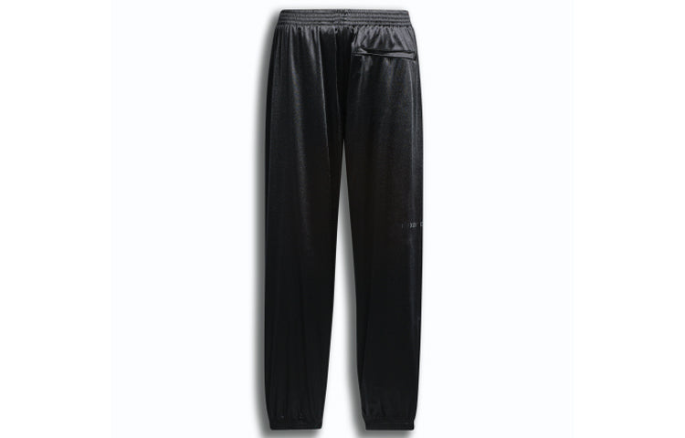 adidas Alexander wang Unisex New York Printing Sports Trousers Black FL6905