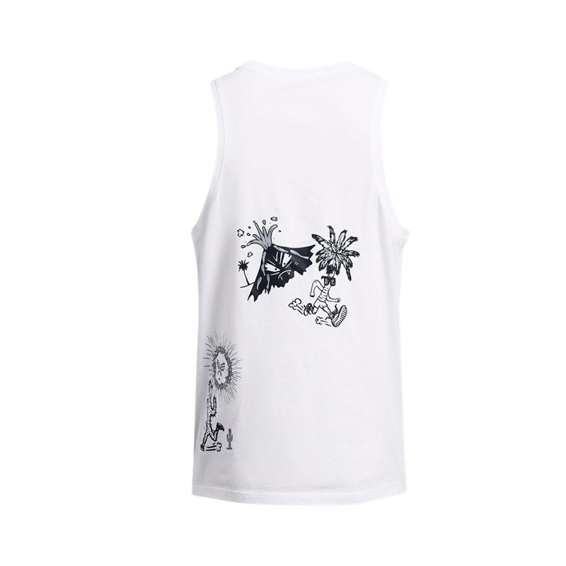 Under Armour We Run Singlet 'White' 1383413-100
