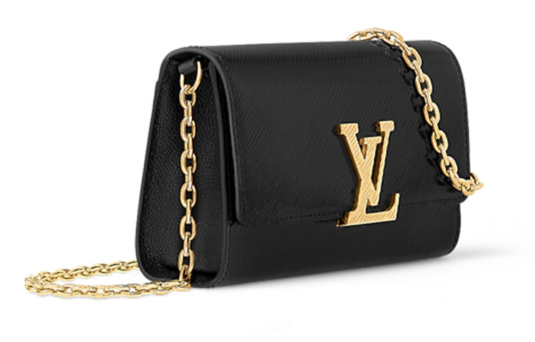 (WMNS) LOUIS VUITTON Pochette Louise Epi Leather Handbag 'Black' M23756