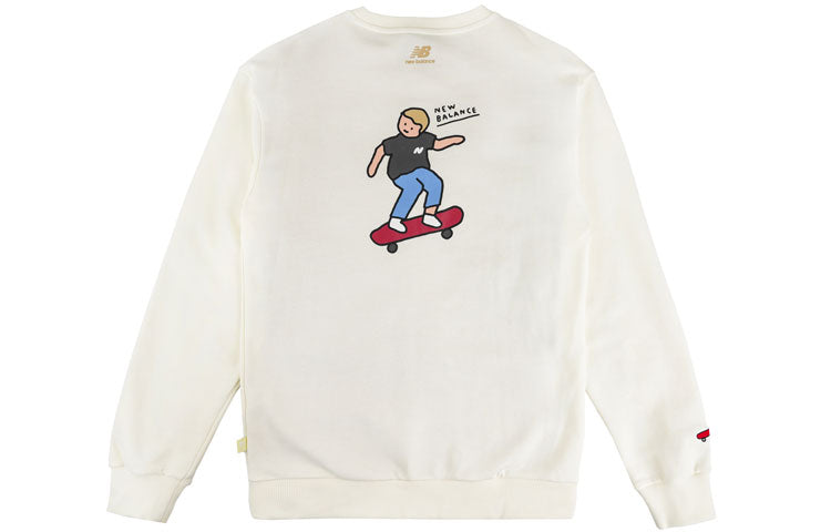New Balance x Zero Per Zero Graphic Pullover Asia Sizing 'White' NCA47111-IV
