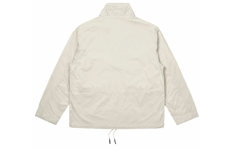 PALACE Drawstring Cargo Jacket Unisex White P18JK015