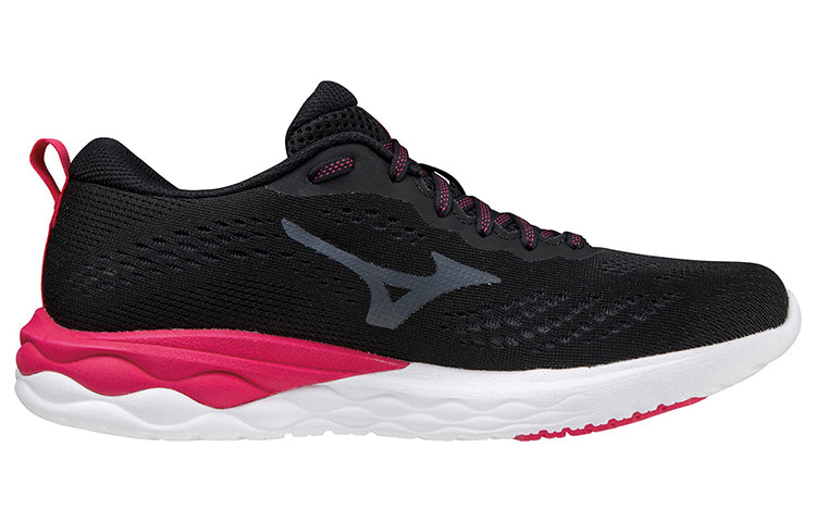 (WMNS) Mizuno Wave Revolt 2 Wide 'Black Pink' J1GD218509
