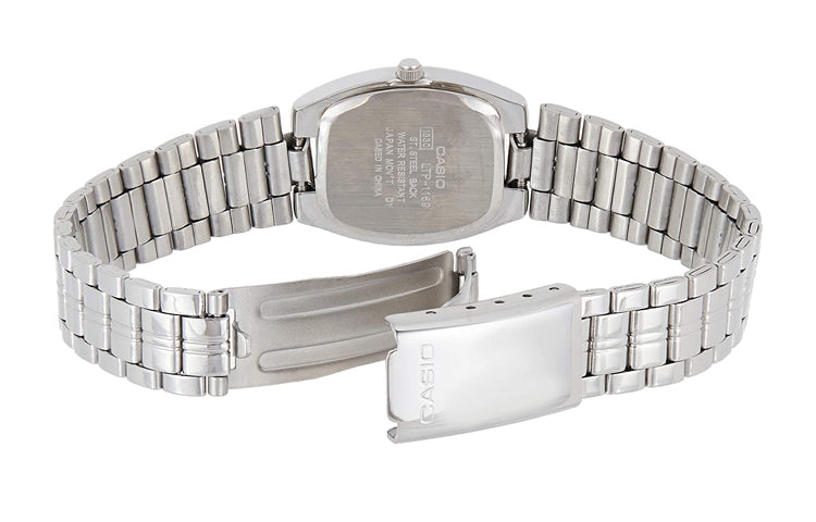Casio Retro Classic Analog Watch 'Steel Silver Black' LTP-1169D-1A