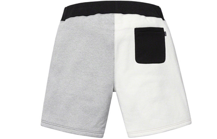 Supreme SS19 S Logo Colorblocked Sweatshort Black S SUP-SS19-312