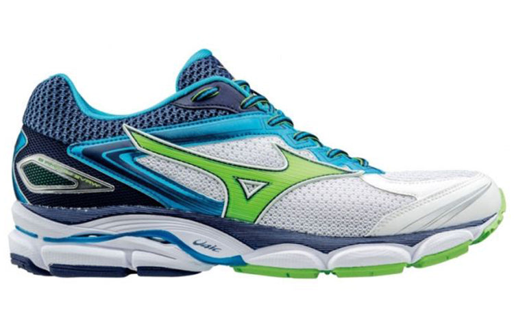 Mizuno Wave Ultima 8 Low Tops Wear-resistant White Blue Green J1GC160941