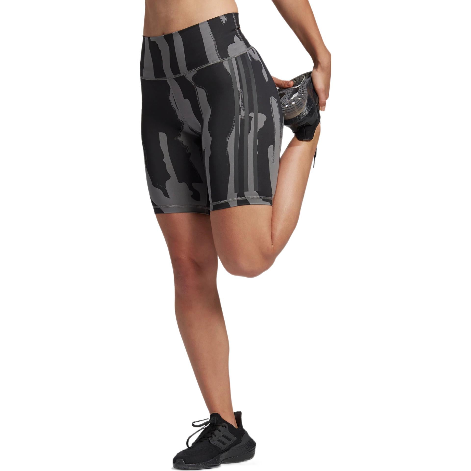 (WMNS) adidas Thebe Magugu Biker Shorts Asia Sizing 'Black' HM6520