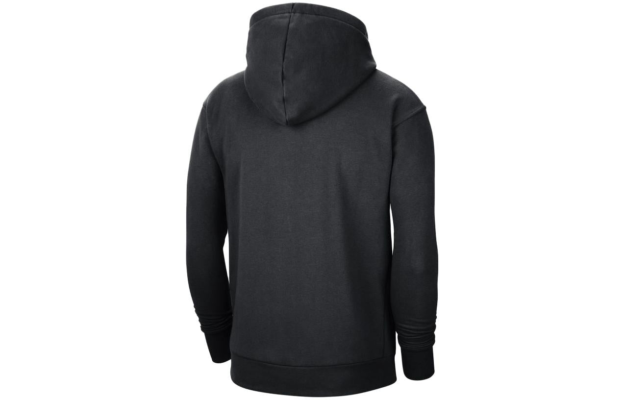 Nike NBA Brooklyn Nets Fleece Pullover Hoodie 'Black' DH9327-010