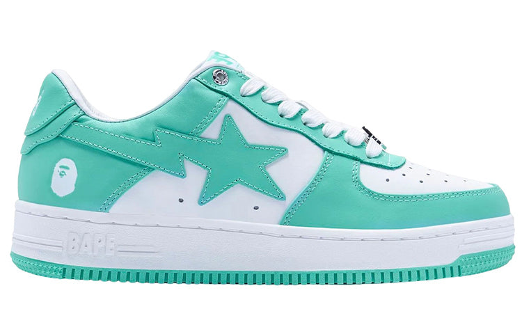 A BATHING APE Bape STA Leather 'Green' 1I70-191-007-GREN
