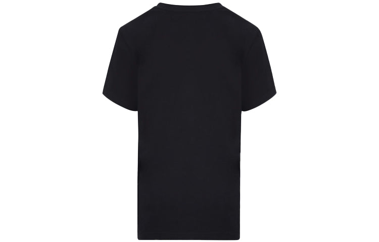 (WMNS) Off-White Printing Black T-Shirt OWAA049E20JER0031001