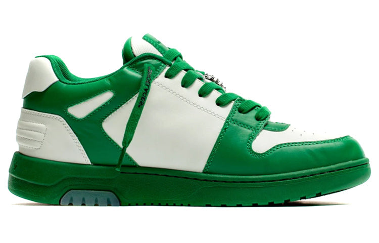 Off-White Out of Office Low 'Dirty White Green' OMIA189R21LEA0010455