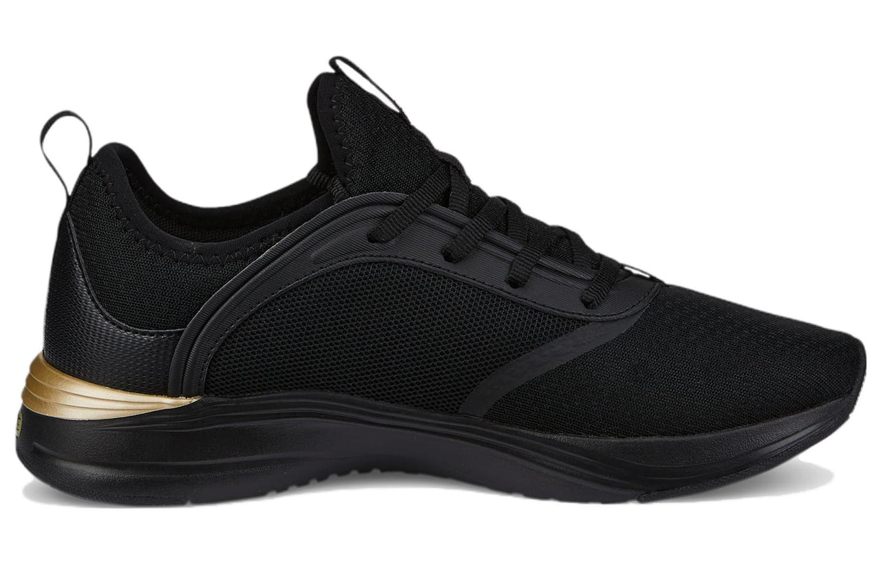(WMNS) PUMA Softride Ruby 'Black Team Gold' 377050-06