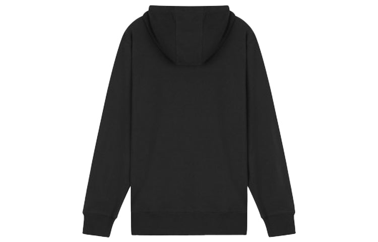 New Balance Men's New Balance logo Printing Drawstring hooded Long Sleeves Black AMT01916