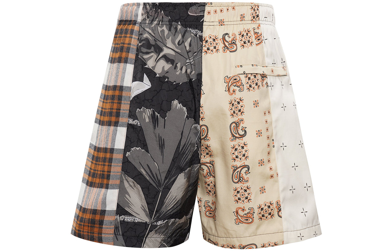 Air Jordan SS22 cashew Plaid Pattern Casual Sports Shorts Asia Sizing 'Multicolor' DO2508-133