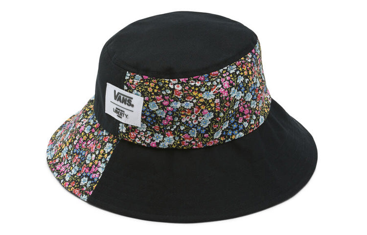 Vans Liberty Fabric Bucket Hat 'Black White Pink' VN0A5FSIZE91