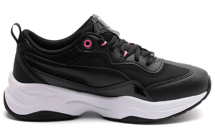 (WMNS) PUMA Cilia Patent Trainers Black 372500-02