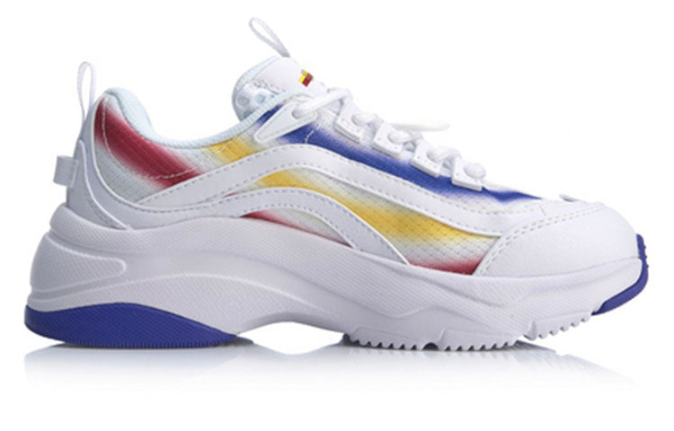 (WMNS) Li-Ning Aurora WindWalker 'White Blue Red' AGCP108-1