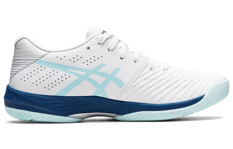 (WMNS) ASICS Solution Swift FF 'White Clear Blue' 1042A197-101