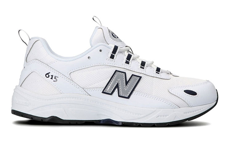 New Balance ML615 White D Wide ML615NRT