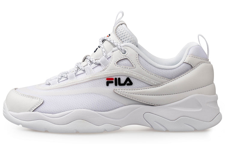 (WMNS) Fila Ray Low-top Retro Running Shoes White T12W021101FWT