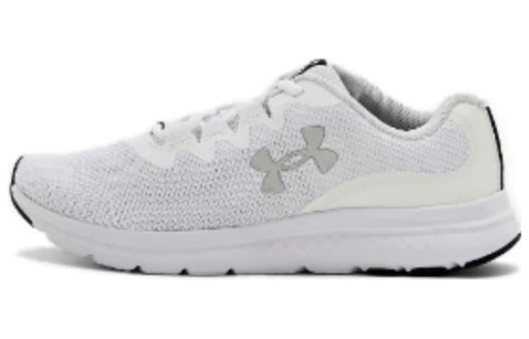 (WMNS) Under Armour Charged Impulse 3 Shoes 'White Metallic Silver' 3026686-100