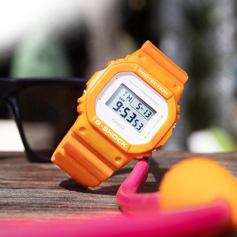 CASIO G-Shock Square 'Orange' DW-5600WS-4PR