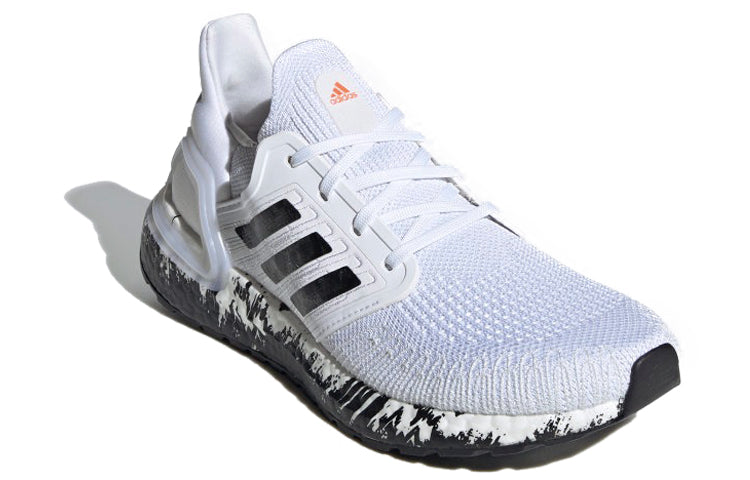 (WMNS) adidas Ultraboost 20 'Paint Splatter - White Black' EG1370