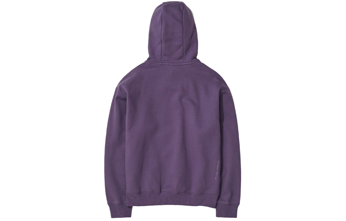 Nike ACG Therma-Fit Solid Color Logo Embroidered Hooded Long Sleeves Autumn Gray Purple DH3087-553