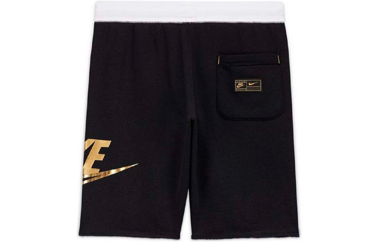 Nike Sportswear Men's Alumni Shorts Black/Gold CZ8921-010