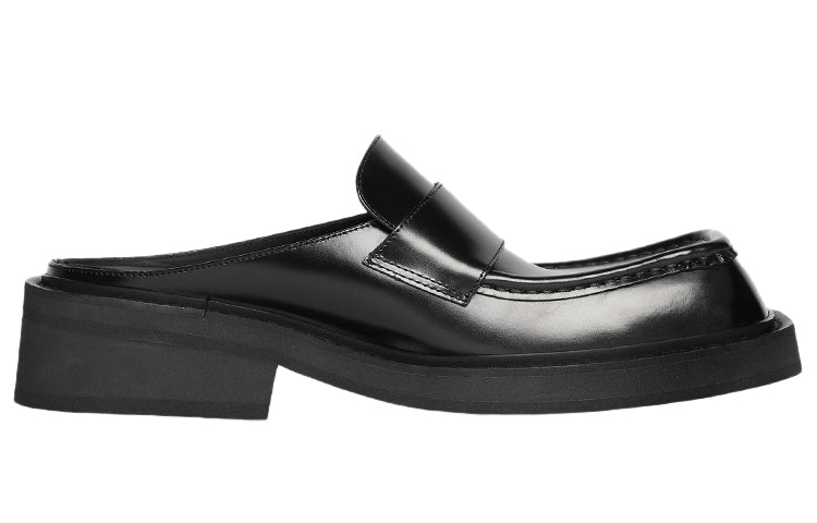 Balenciaga Inspector Loafer Shoes 'Black' 693778WBCY01000