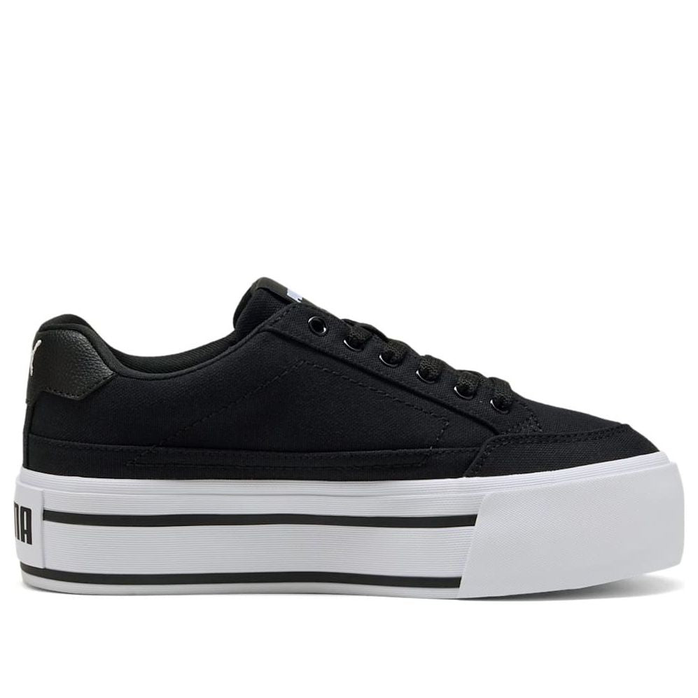 (WMNS) PUMA Court Classic Vulc FS 'Black White' 402329-07