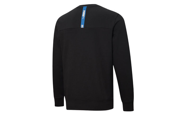 PUMA Monogram Print Logo Long Sleeve T-Shirt 'Black White' 532173-01