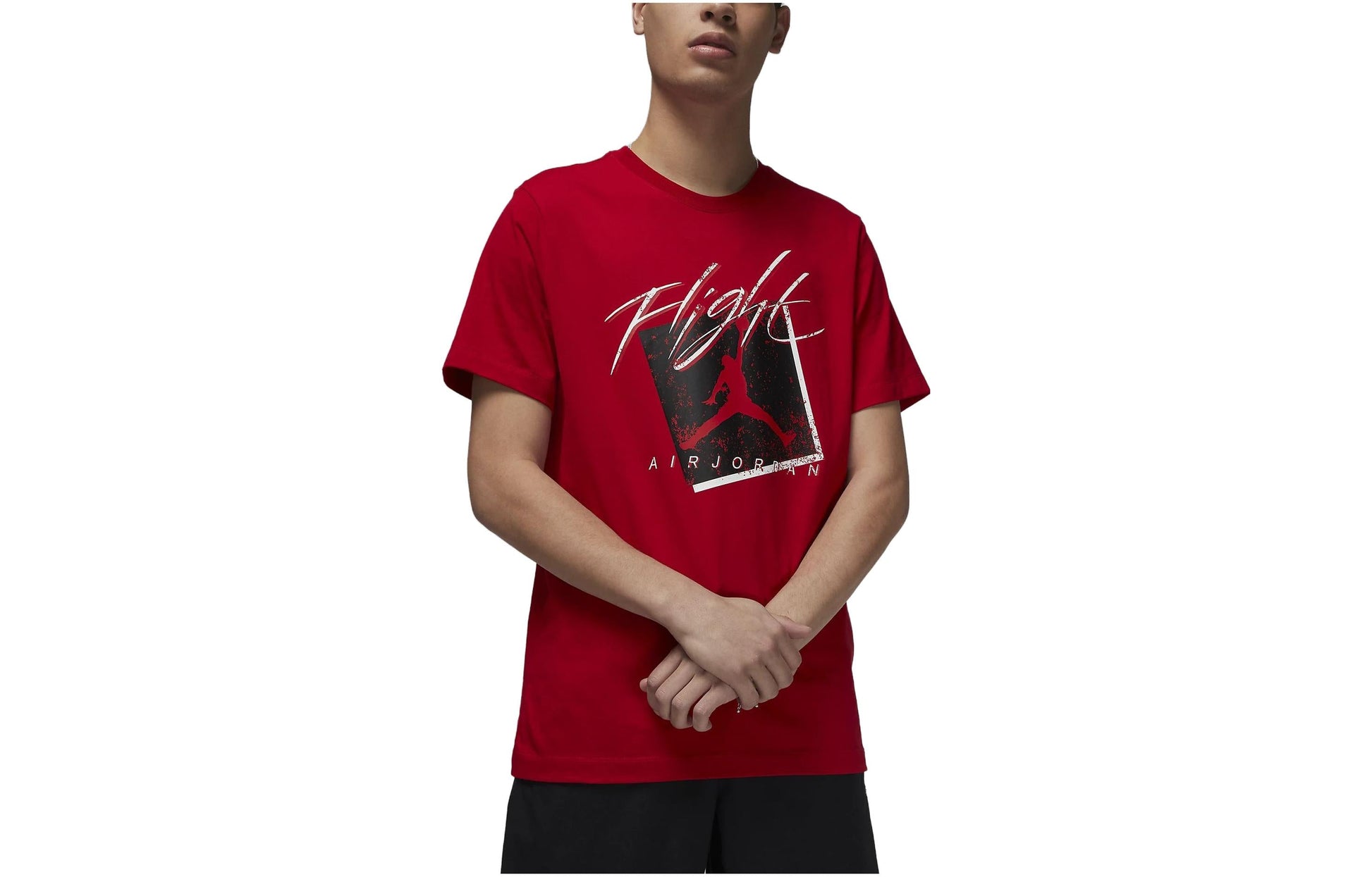 Air Jordan Flight Logo T-Shirt 'Gym Red' DX9593-687