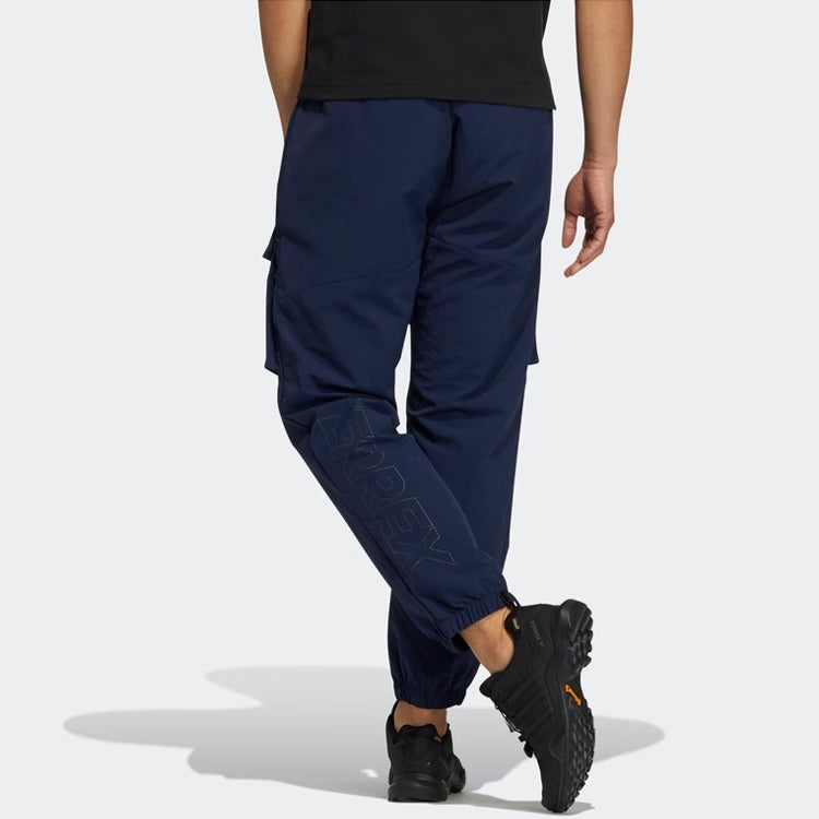 adidas Bao Pack Alphabet Logo Woven Bundle Feet Sports Long Pants 'Black' GN7591