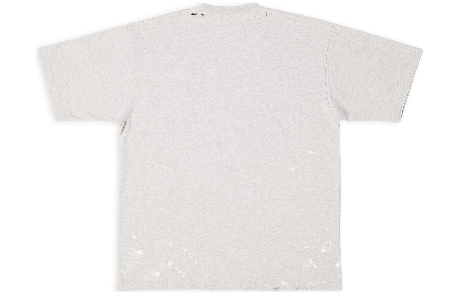 Balenciaga 90/10 T-Shirt Large Fit 'Light Grey' 641675TMVH32569
