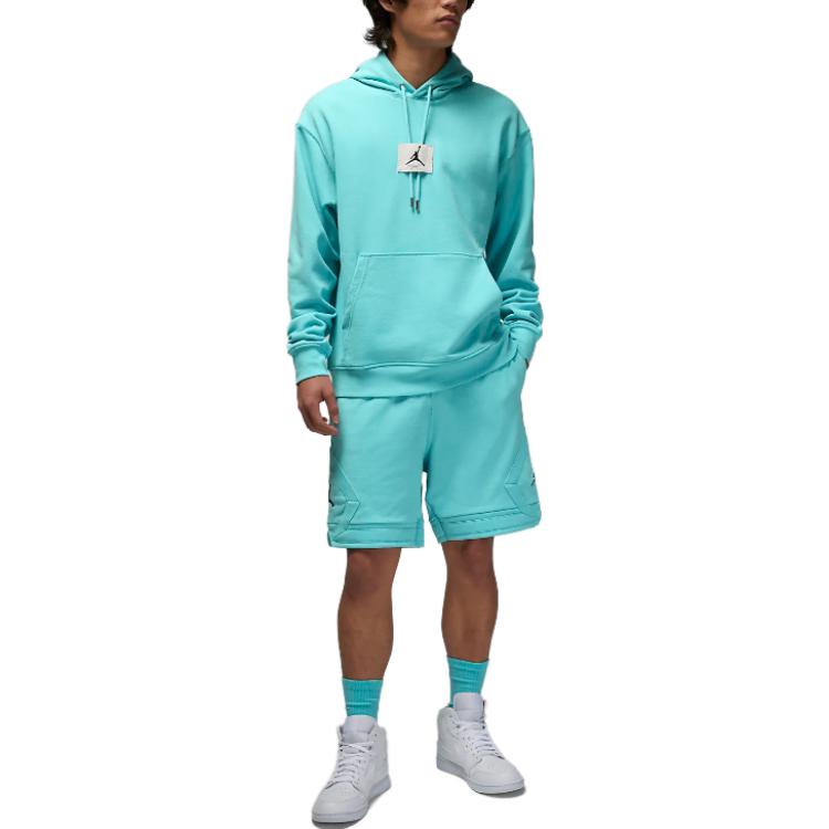 Air Jordan Essentials Statement Fleece Shorts 'Bleached Aqua' DQ7473-464