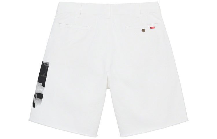 Supreme SS21 Week 10 Iggy Pop Work Short SUP-SS21-680-WHI