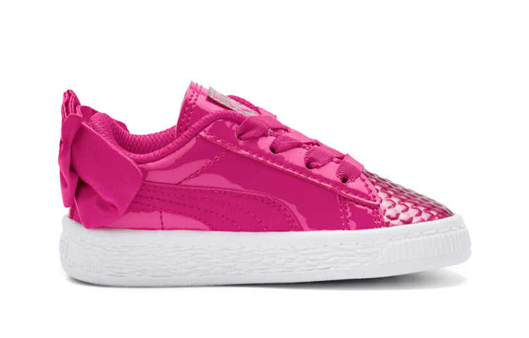 (PS) PUMA Basket Bow Coated Glam AC 'Pink' 368984-02
