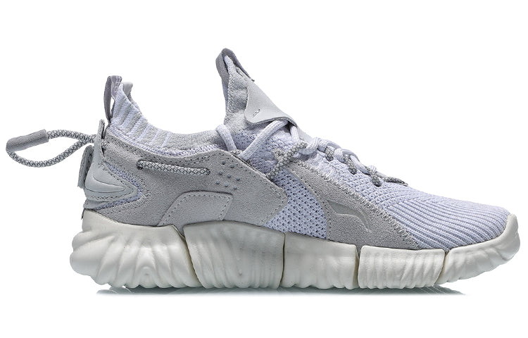 (WMNS) Li-Ning WuKong Ace Low Paris Fashion Week 'Ice Grey' AGLP142-6
