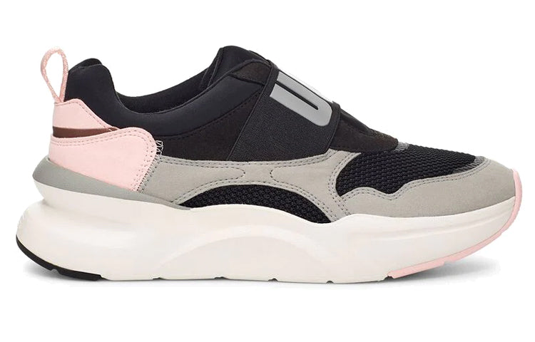 (WMNS) UGG LA Flex 'Black Gray Pink' 1119890-BSL