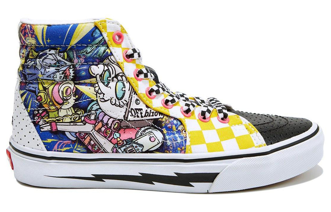 REIKI AND MARTIN x Vans SK8-HI 'Yellow Black' VNZP0000055