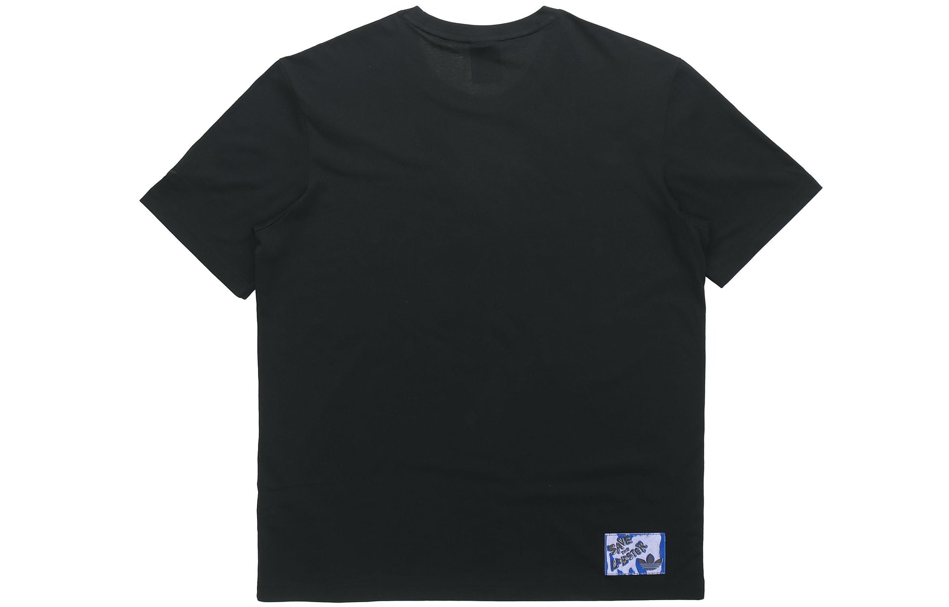 adidas originals Artist Tee Ss Dragon Printing Round Neck Pullover Sports Short Sleeve Black HA4699